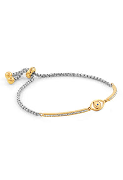 Nomination Milleluci Eye Bracelet Stainless Steel Golden PVD