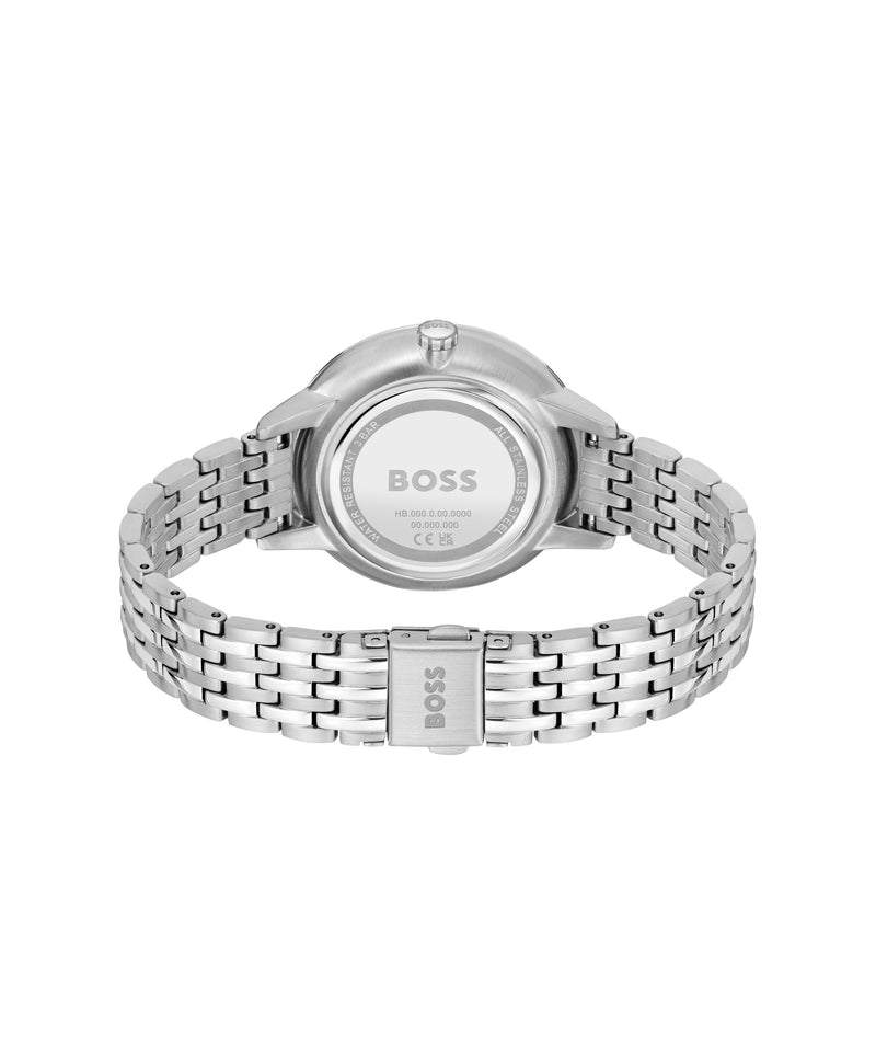 BOSS Ladies Symphony Silver Dial Bracelet Watch Stainless Steel