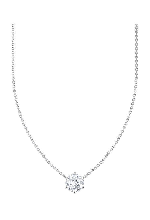 Thomas Sabo Single Cubic Zirconia Necklace Sterling Silver