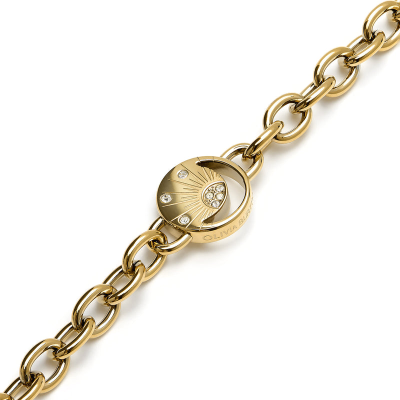 Olivia Burton Celestial Sun Bracelet Gold Plated