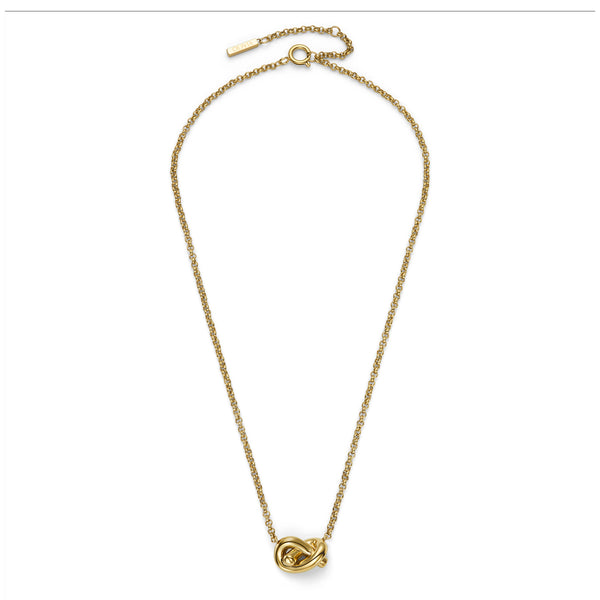 Olivia Burton Love Knot Necklace Gold Plated