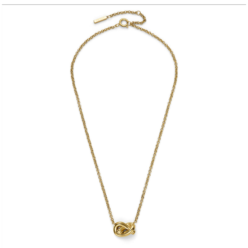 Olivia Burton Love Knot Necklace Gold Plated