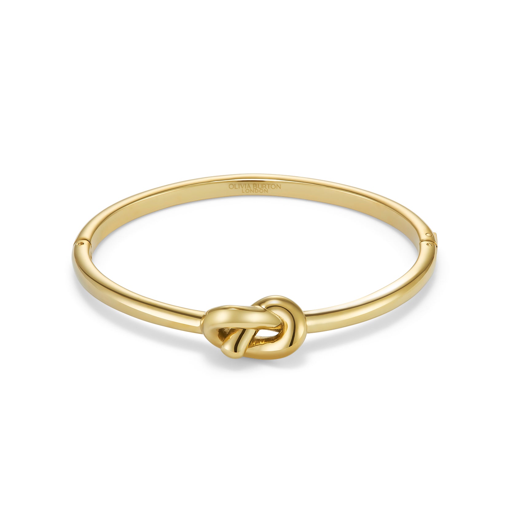 Olivia Burton Love Knot Bangle Gold Plated