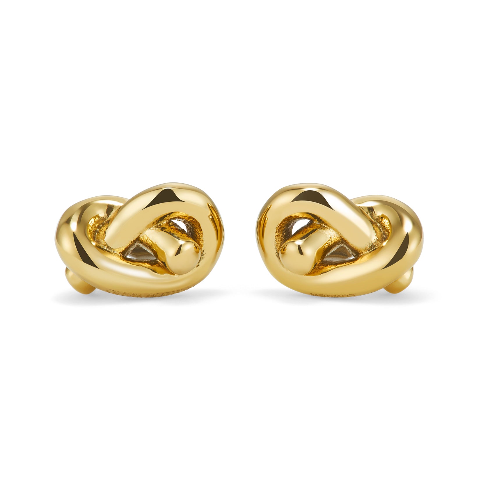 Olivia Burton Love Knot Earrings Gold Plated