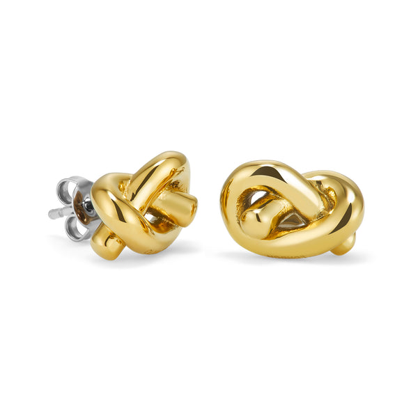 Olivia Burton Love Knot Earrings Gold Plated