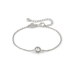 Nomination Cosmiclove Cubic Zirconia Set Circle Bracelet Silver