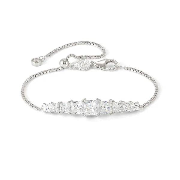 Nomination DAYTONIGHT Princess Cut Cubic Zirconia Bracelet 925 Silver