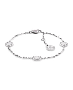 Tommy Hilfiger Ladies Mini Crystals Bracelet Stainless Steel