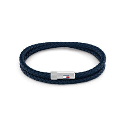 Tommy Hilfiger Casual Core Double Wrap Gents Bracelet