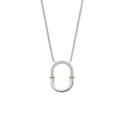 Clogau Connection Necklace In Silver