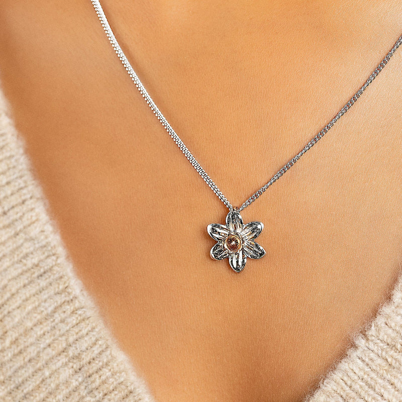 Clogau Daffodil Pendant