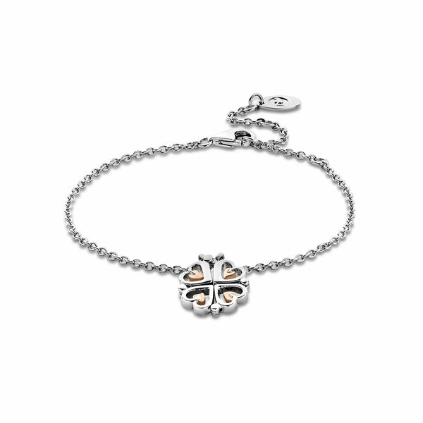 Clogau Tree of Life Heart Bracelet In Sterling Silver