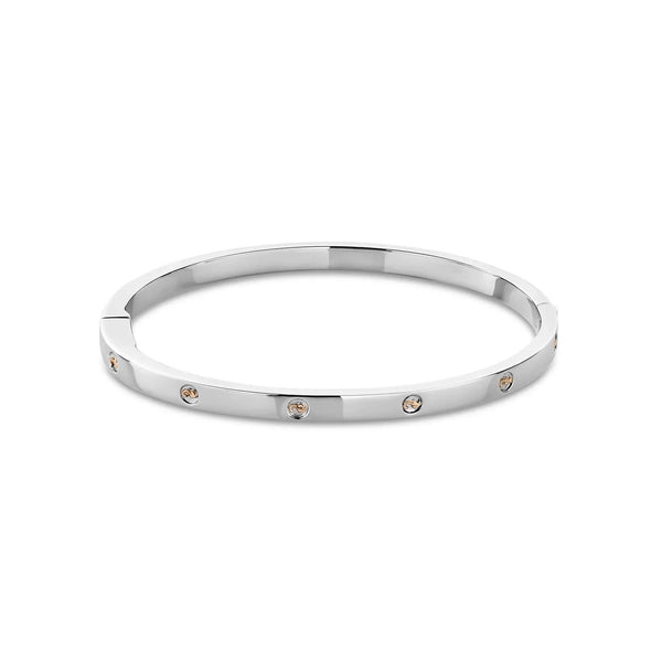 Clogau Insignia Slim Bangle Sterling Silver