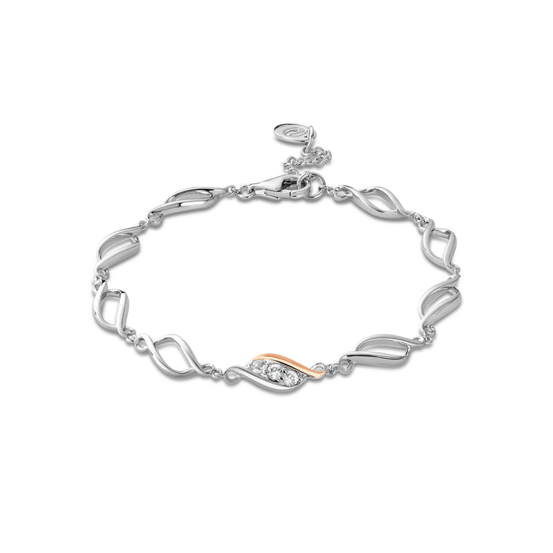 Clogau Past Present Future Muliti-Link Bracelet