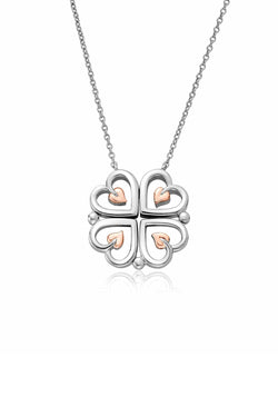 Clogau Tree Of Life Heart Pendant in Silver