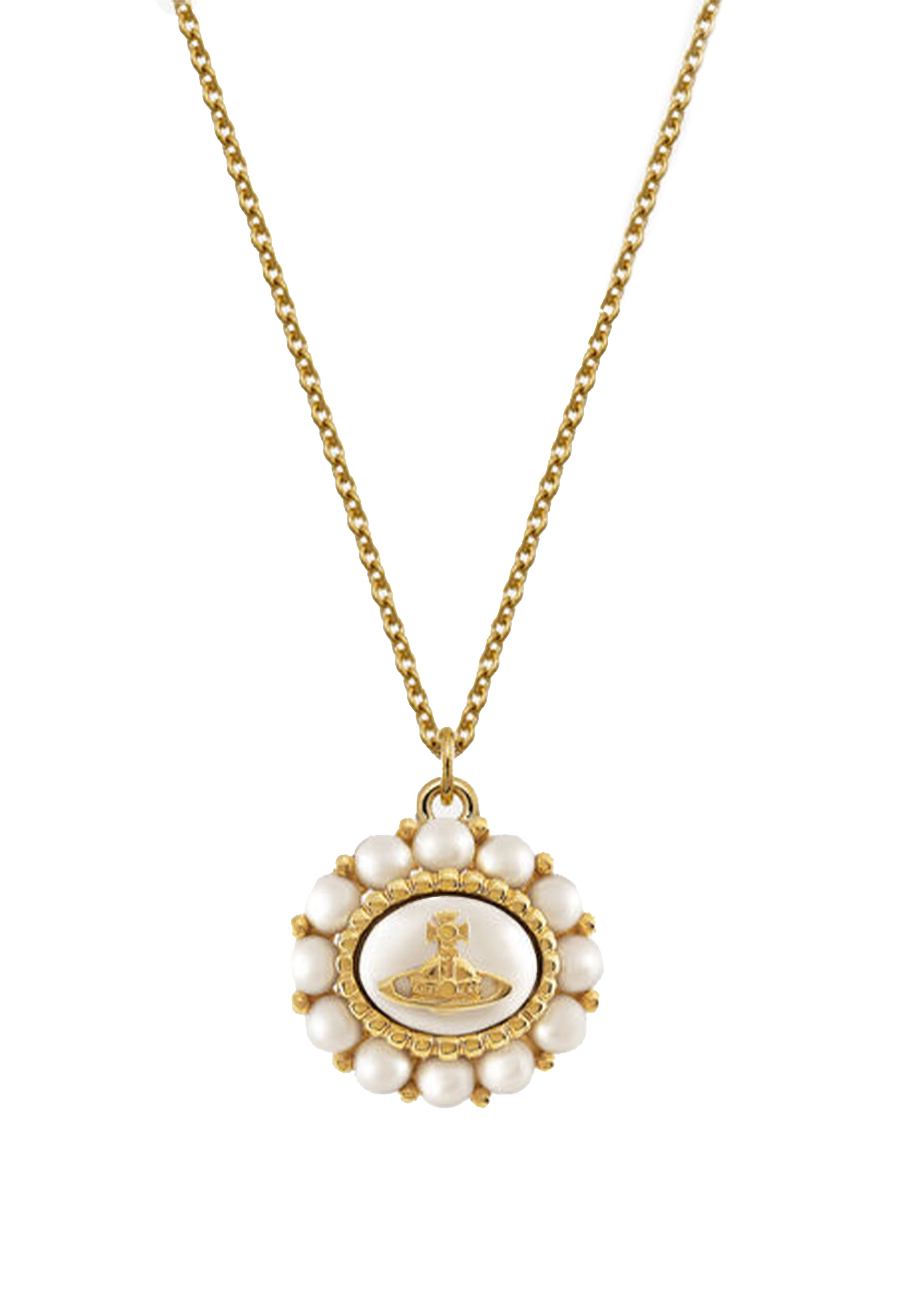 Vivienne Westwood Amaya Pearl Pendant Gold Plated