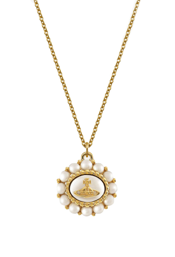 Vivienne Westwood Amaya Pearl Pendant Gold Plated