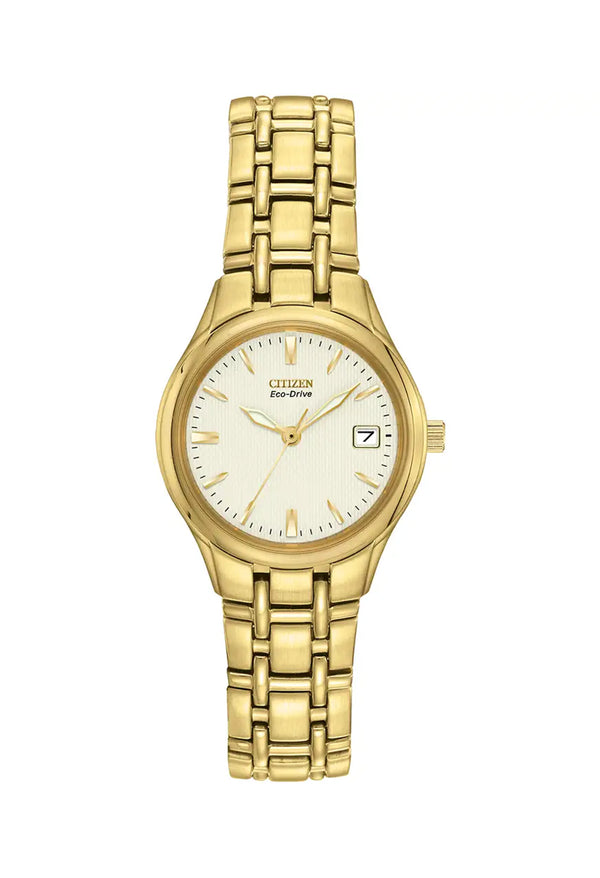 Citizen Ladies Eco-Drive Ivory Dial Bracelet Watch