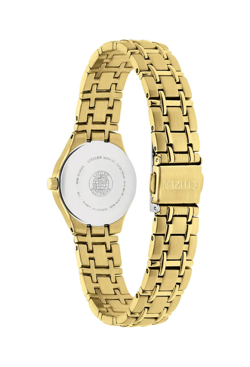 Citizen Ladies Eco-Drive Ivory Dial Bracelet Watch