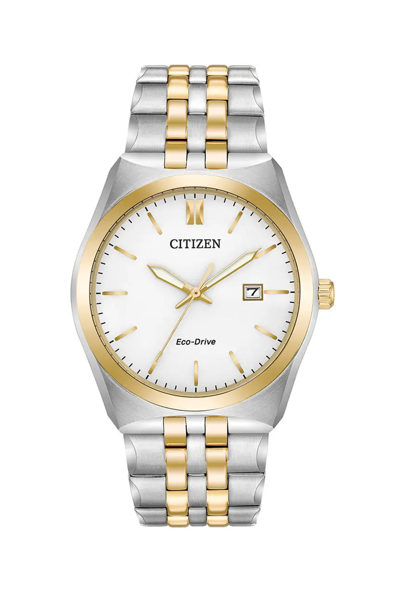 Citizen Gents Eco-Drive Corso Bracelet White dial Bracelet Watch