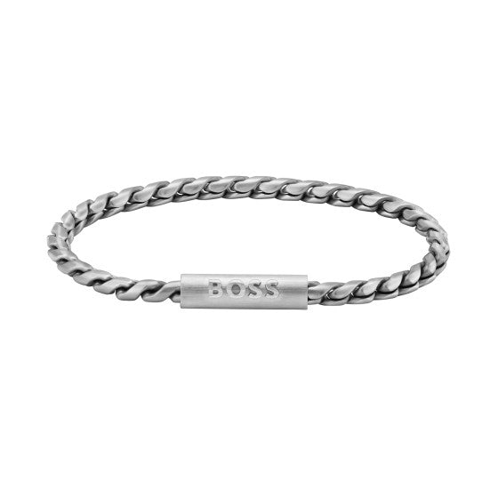 BOSS Mens Doran Bracelet Stainless Steel