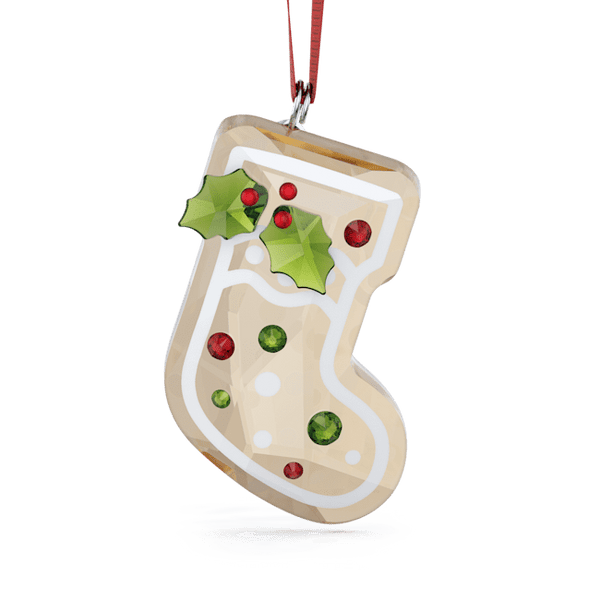 Swarovski Holiday Cheers Gingerbread Stocking Ornament