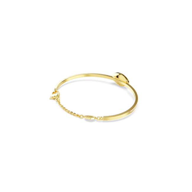 Swarovski Symbolica bangle, Evil eye, Gold-tone plated