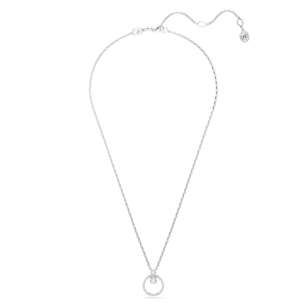 Swarovski Constella Pendant, Round, Rhodium Plated