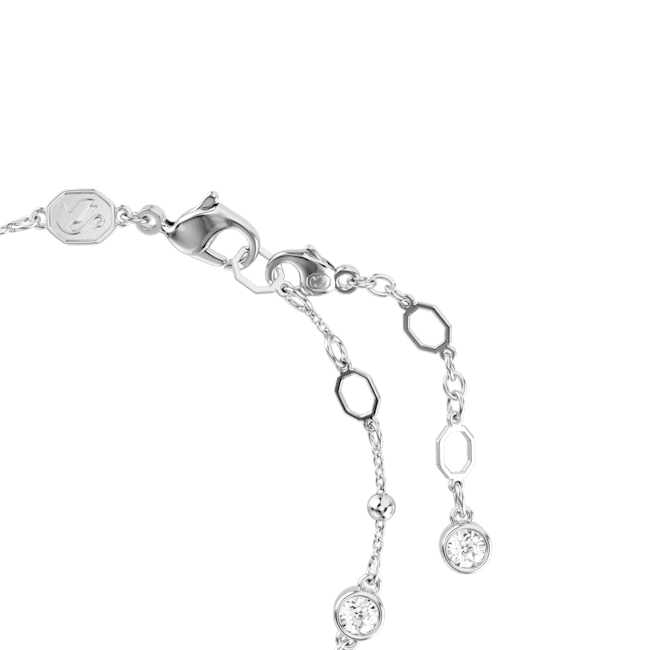 Swarovski Imber Round Cut Bracelet Rhodium Plated