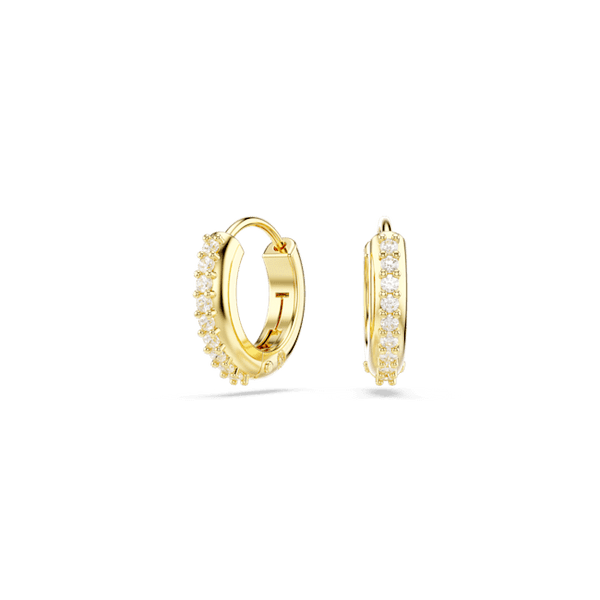 Swarovski Matrix Hoop Earrings Gold Plated