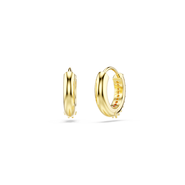 Swarovski Matrix Hoop Earrings Gold Plated