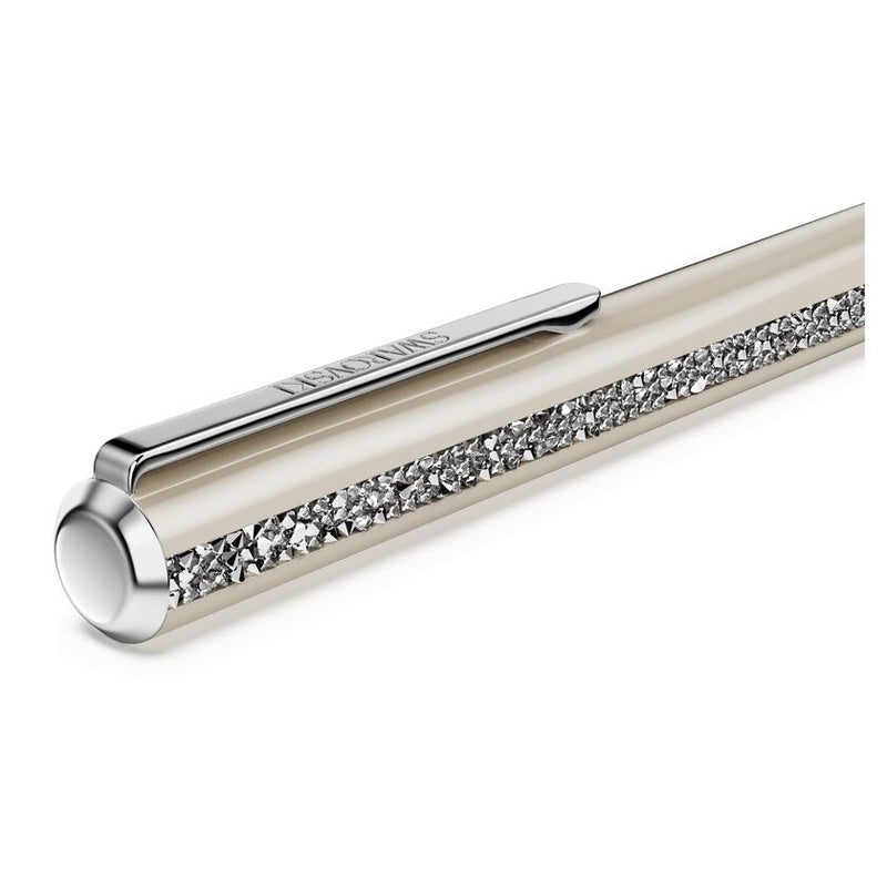 Swarovski Crystal Shimmer Glide Ballpoint Pen Beige