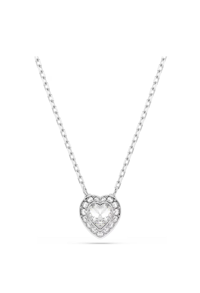 Swarovski Ariana Grande 2025 Capsule Collection: Angelic Heart Pendant Rhodium Plated