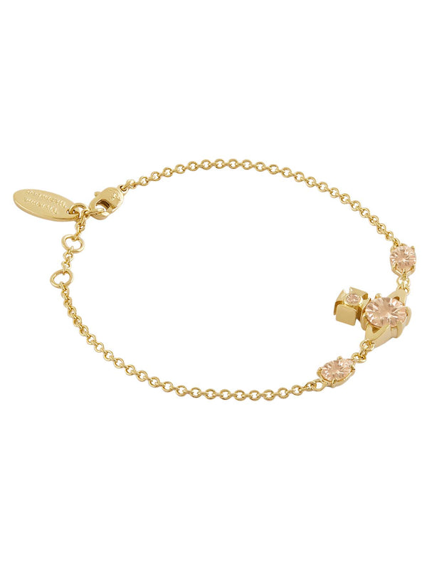 Vivienne Westwood Joaquina CZ Bracelet Gold Plated