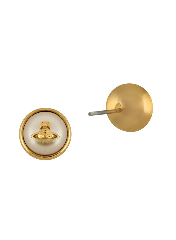 Vivienne Westwood Olga Pearl Earrings Gold Plated