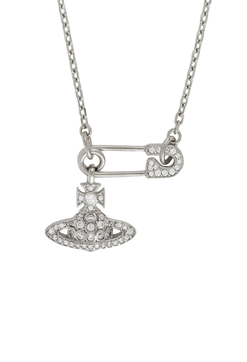 Vivienne Westwood Lucrece Pendant Platinum Plated