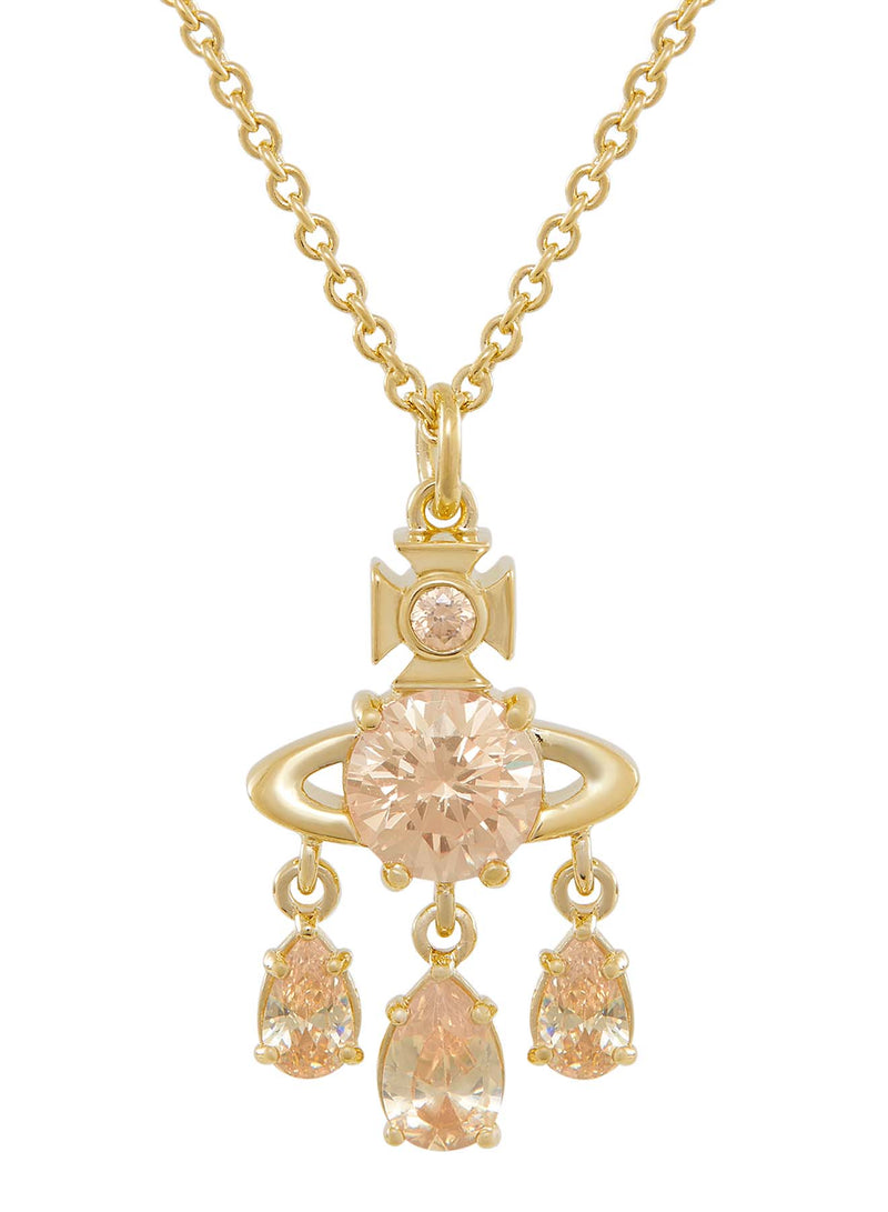 Vivienne Westwood Joaquina CZ Pendant Gold Plated