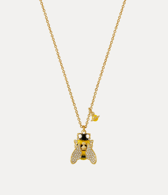 Vivienne Westwood Bumble Bee Pendant Gold Plated