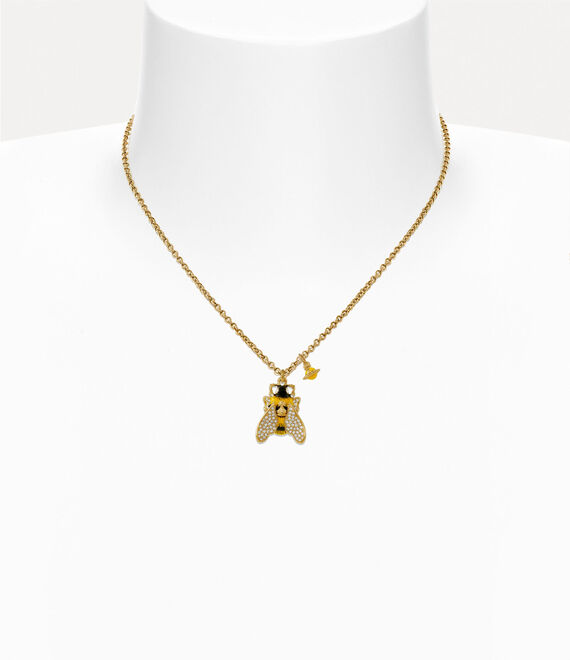 Vivienne Westwood Bumble Bee Pendant Gold Plated