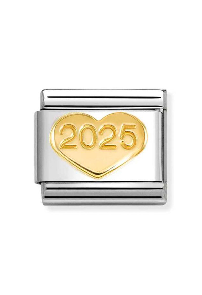 Nomination Composable Classic Link Heart 2025 in Gold