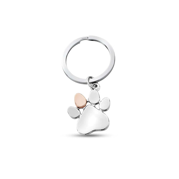 Clogau Paw Prints Key Ring