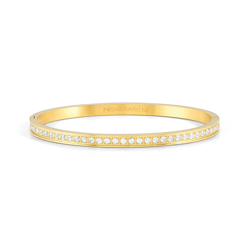 Nomination Pretty Bangles CZ in Gold Plated