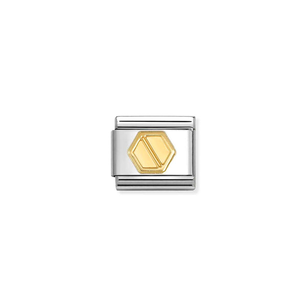 Nomination Composable Classic Link Nut in Gold