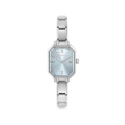 Ladies Nomination Paris Light Blue Dial Bracelet Watch Stainless Steel