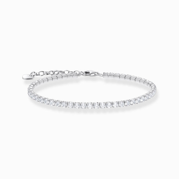 Thomas Sabo Cubic Zirconia Tennis Bracelet Streling Silver