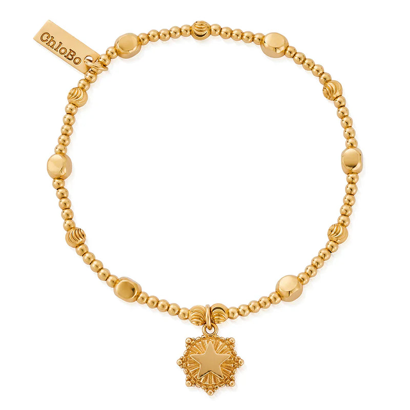 ChloBo Radiant Essence Bracelet Silver Gold Plated