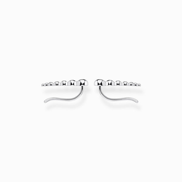 Thomas Sabo Graduated Dots Ear Climber Earrings Sterling Silver