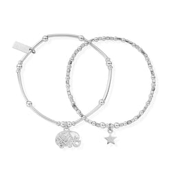 ChloBo Lucky Set Of 2 Bracelets