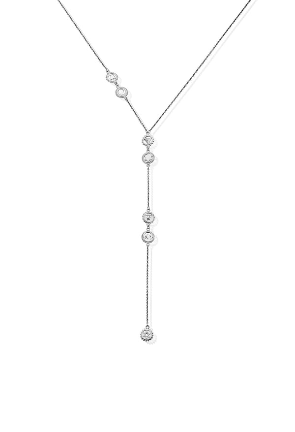 ChloBo Positive Vibes Lariat Necklace