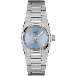 Tissot Ladies PRX 25mm Ice Blue Dial Quartz Watch Stainless Steel